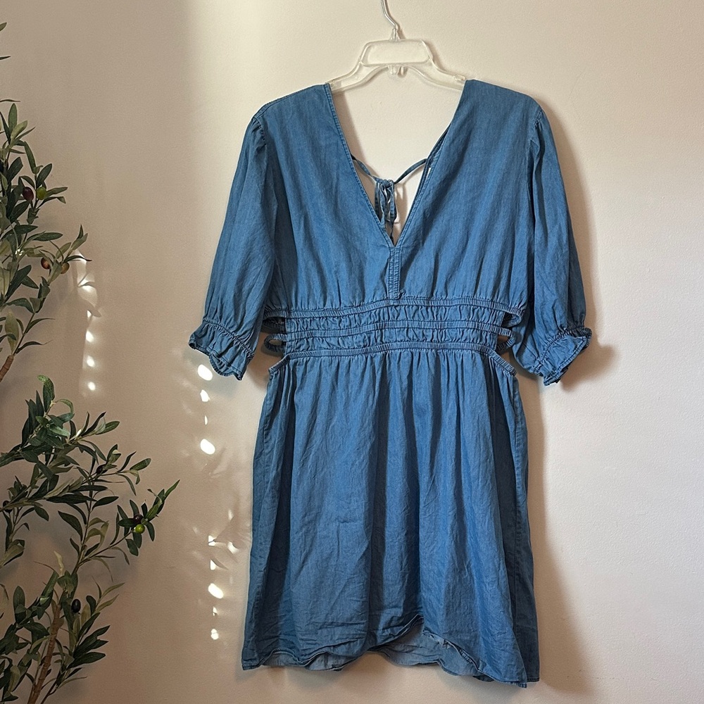 Blue Midi Dress